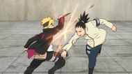 Boruto vs Shikadai(image via Studio Pierrot)